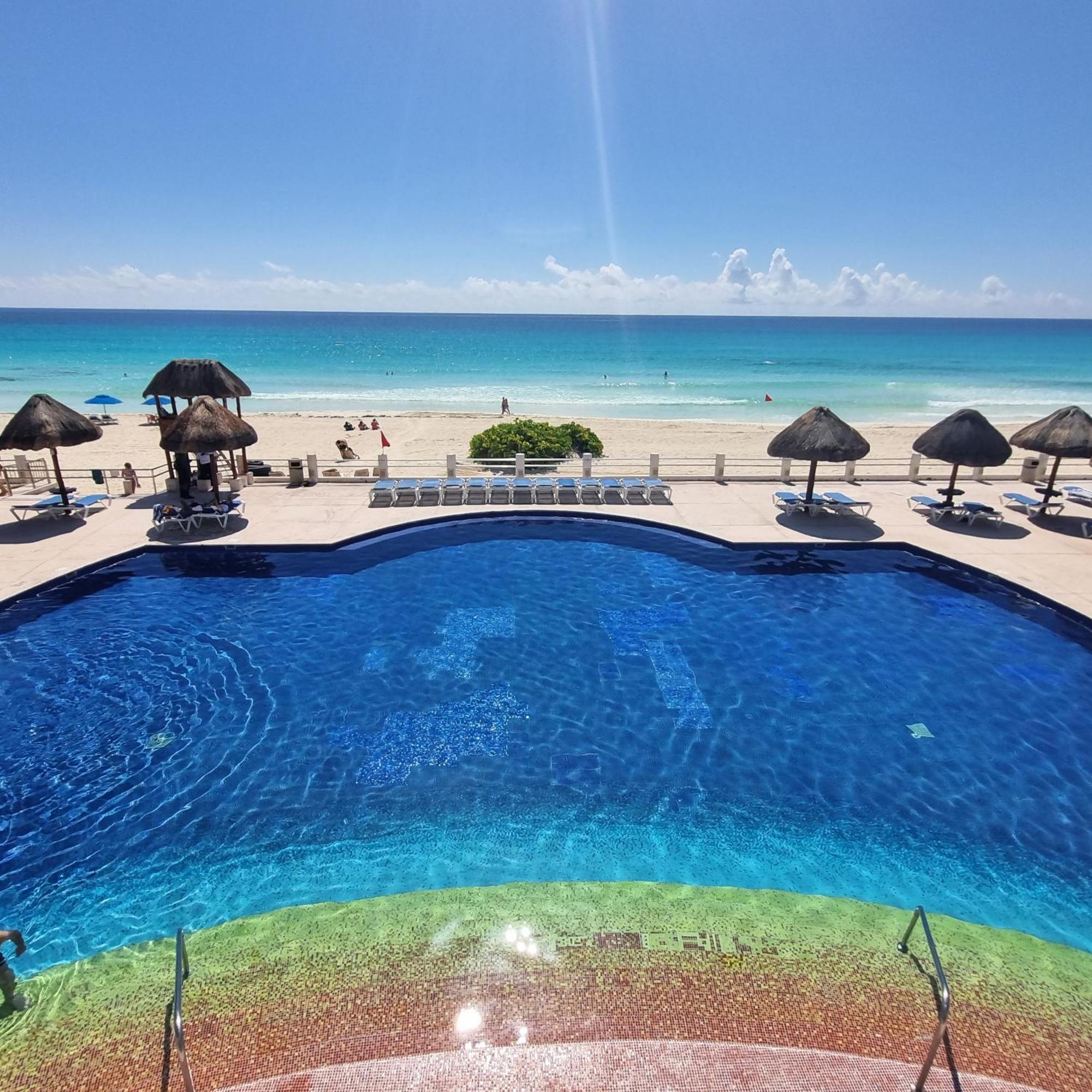 Villas Marlin 108, A Pie De Playa, Albercas, Jacuzi, Ubicacion Inmejorable Cancún Exterior foto